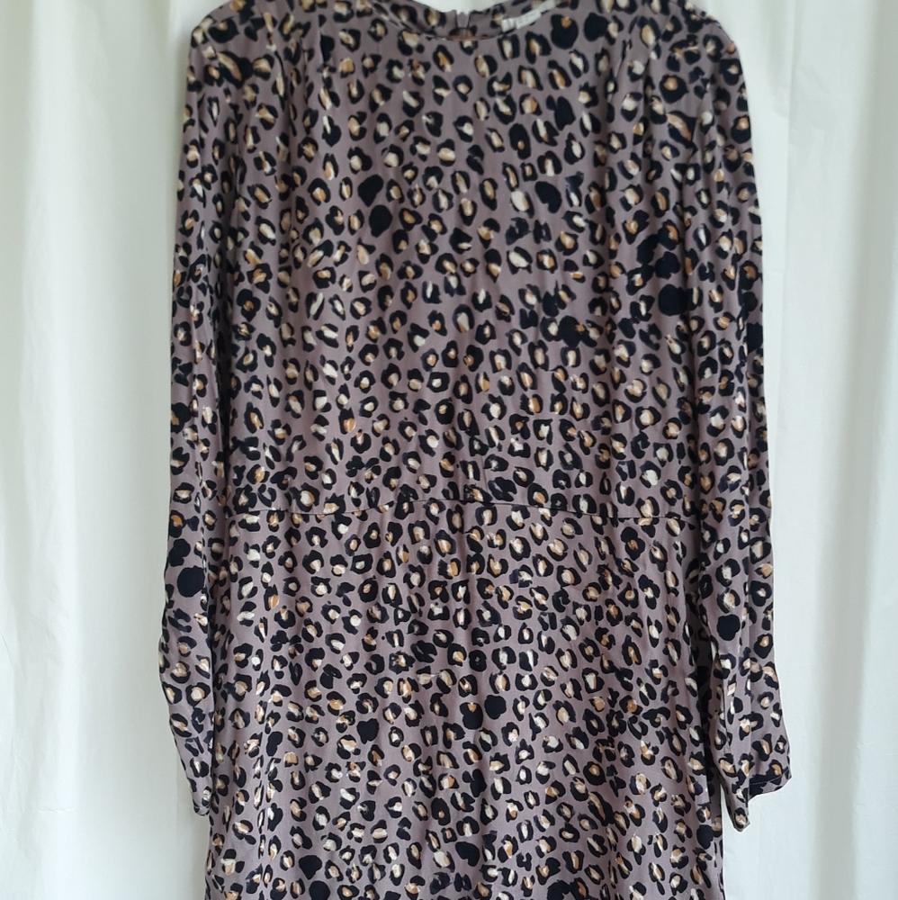 H&M Women's animal print dress. NWT. Sz 14.